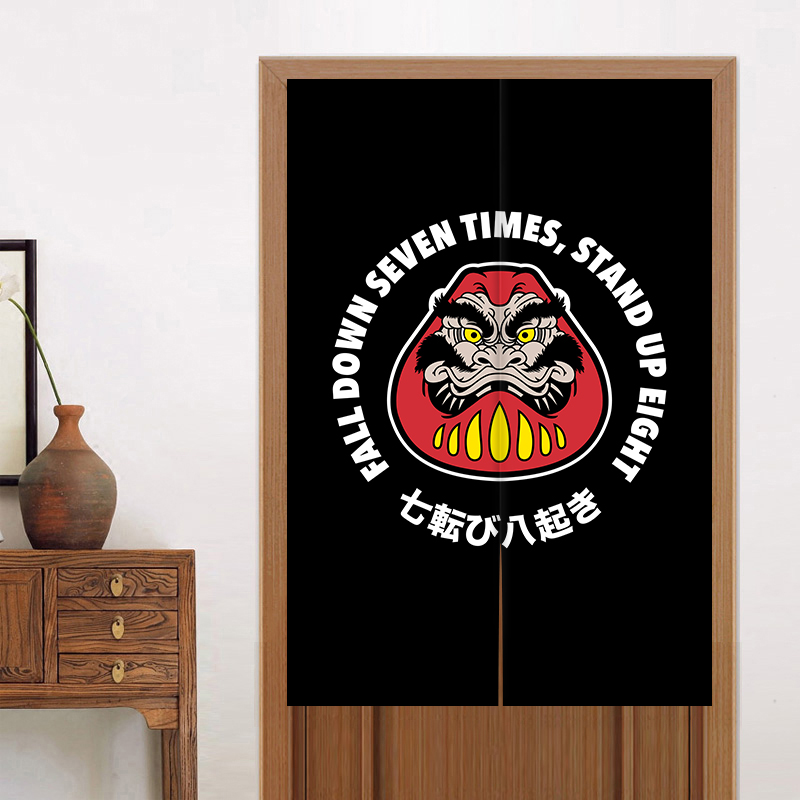 Noren Curtain Doorway - Tirai gaya Noren Resturant Jepang kustom