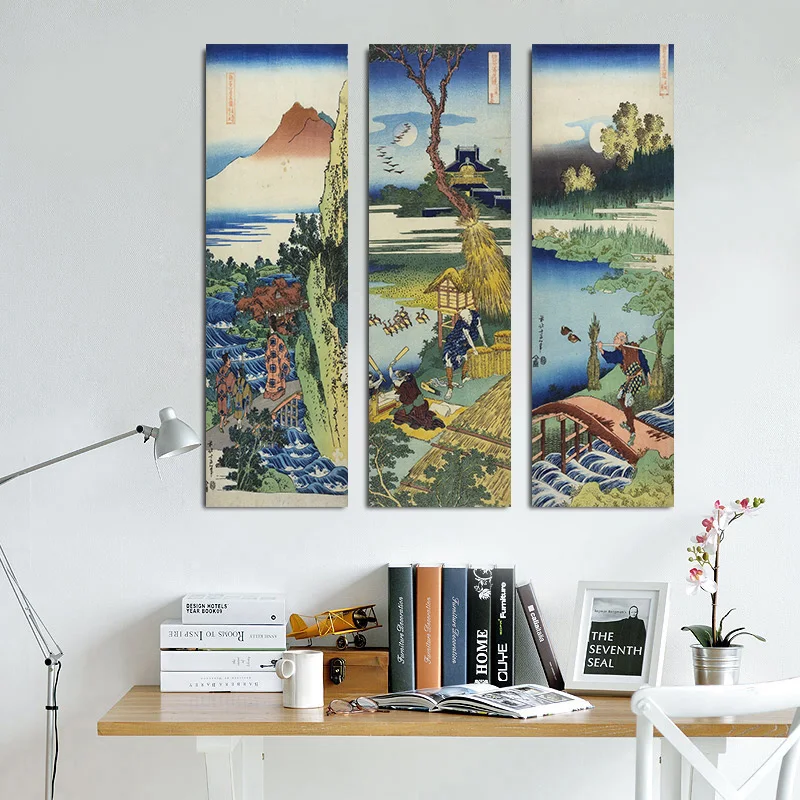 Japanese Lifestyle Gifts - Poster Lukisan Dekoratif Ukiyoe Jepang dan
