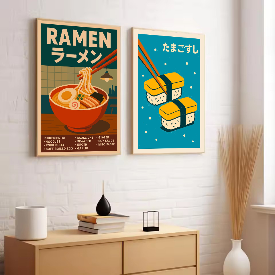 Poster Ikan Koi Ramen Kucing H - Japanese Lifestyle And Culture ulasan dan harga