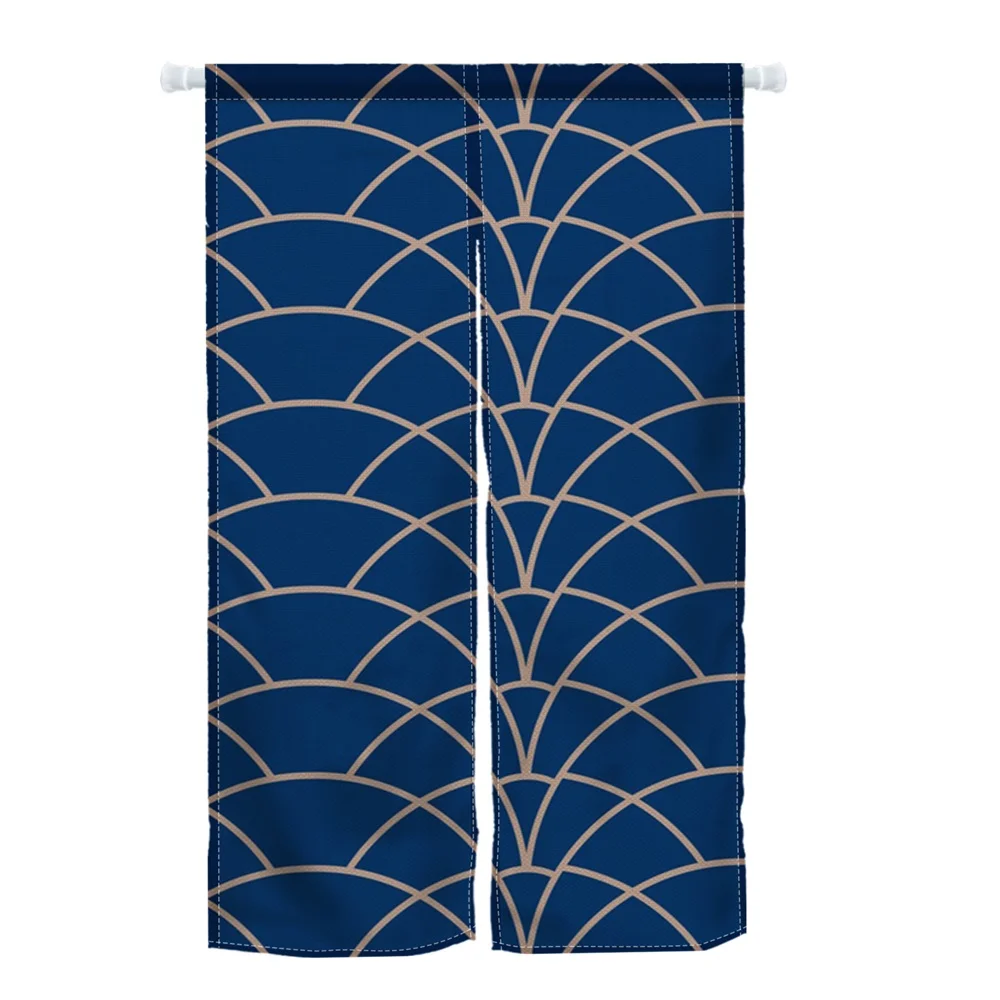 Tirai Pintu Jepang Geometris G - Noren Curtain Doorway ulasan dan harga