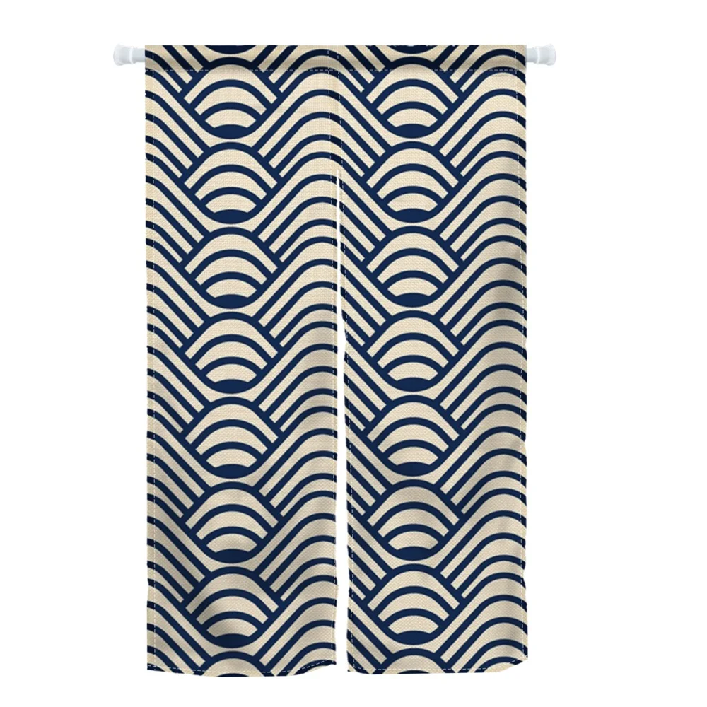 Tirai Pintu Jepang Geometris G - Noren Curtain Doorway ulasan dan harga