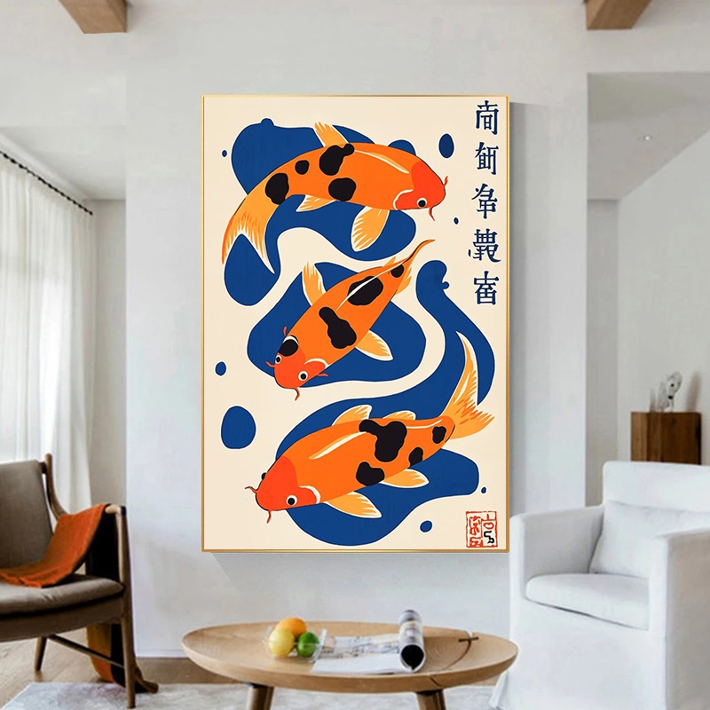 Ilustrasi Jepang Retro Kanvas  - Japanese Lifestyle Gifts ulasan dan harga