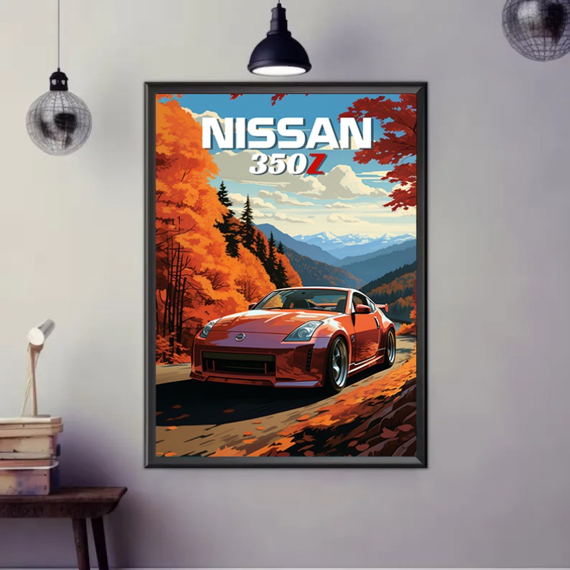 Poster Mobil Sport Klasik Jepa - Japanese Lifestyle Gifts ulasan dan harga