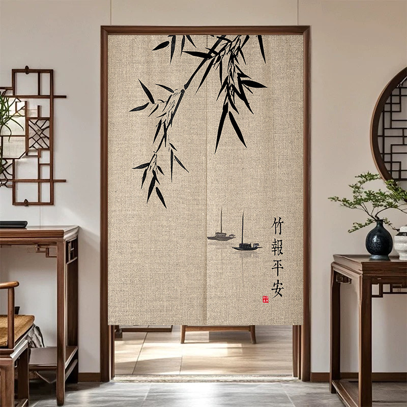 Tirai Pintu Noren Bambu VIKAMA - Noren Curtain Doorway ulasan dan harga