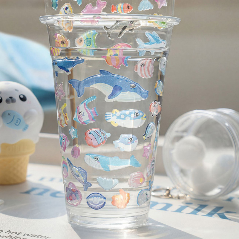 Stiker Kristal Relief 3D Kehid - Japanese Lifestyle Gifts ulasan dan harga